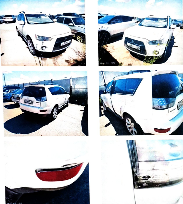 Легковые автомобили,  MITSUBISHI OUTLANDER II XL, 2012, 656AFL04, БЕЛЫЙ