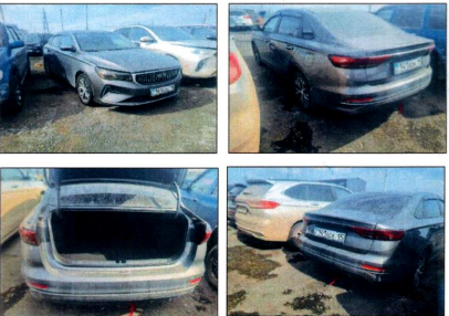 Легковые автомобили, GEELY EMGRAND, 2023, LB3F31038PG022238, СЕРЫЙ
