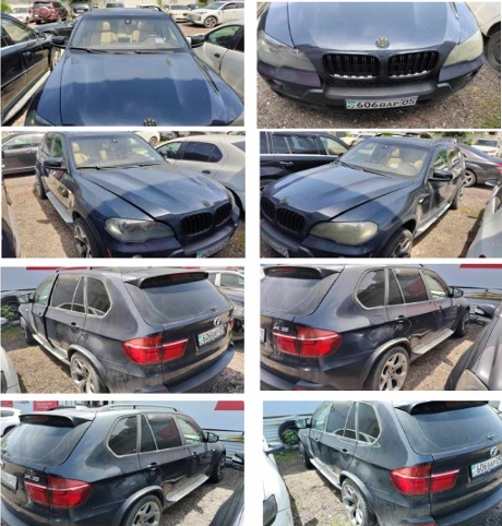 Легковые автомобили, BMW X5, 2007, 4USFE83547LY64358, СИНИЙ
