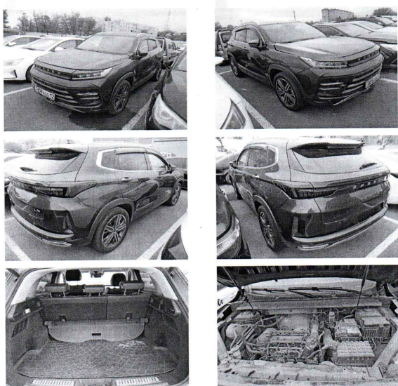 Легковые автомобили,  Exeed LX, 2022, 808AGG12, СЕРЫЙ