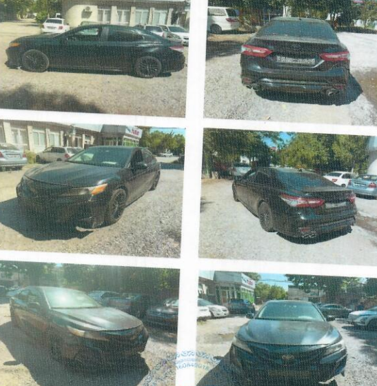 Легковые автомобили Toyota Camry, 2019, 620AJK17, ЧЕРНЫЙ