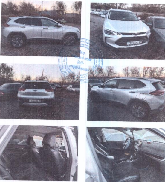 Легковые автомобили, CHEVROLET TRACKER, 2024, 272 ARG 09, СВЕТЛО-СЕРЫЙ