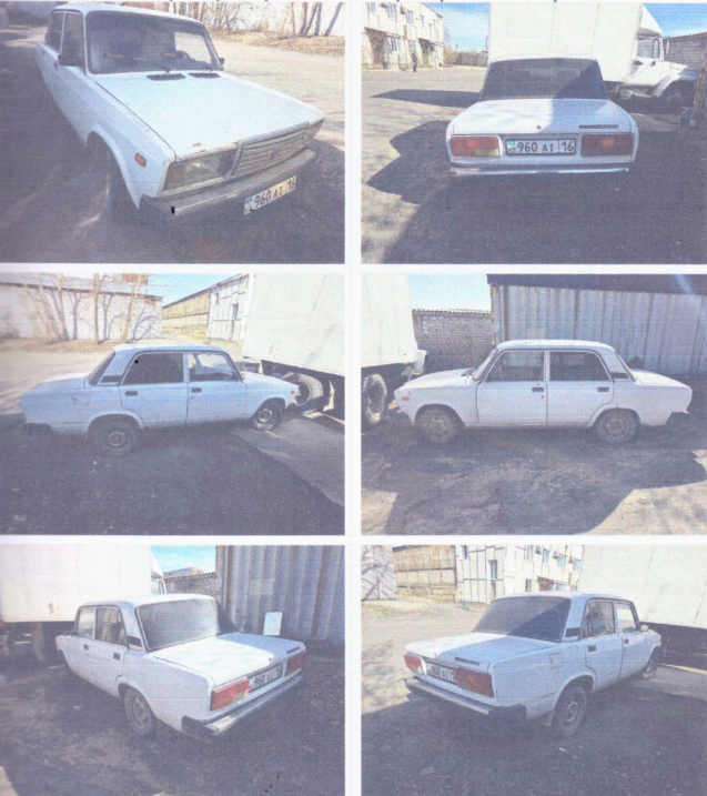 Легковые автомобили,  ВАЗ 21070, 2005, 2180754, БЕЛЫЙ