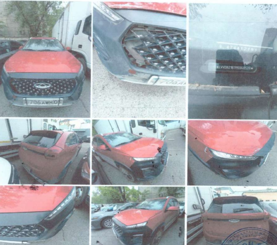 Легковые автомобили,  CHERY TIGGO2 PRO, 2023, 706AWM05, КРАСНЫЙ