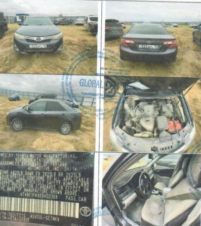 Легковые автомобили,  TOYOTA CAMRY, 2014, 4T4BF1FK6ER402368, СЕРЫЙ