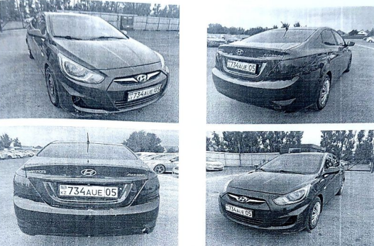 Легковые автомобили, HYUNDAI ACCENT, 2013, 734AUE05 , ФИОЛЕТОВЫЙ