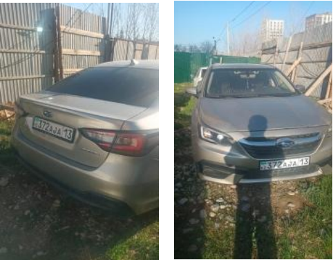 Легковые автомобили,  SUBARU LEGACY, 2020, 372AJA13, ЖЕЛТЫЙ