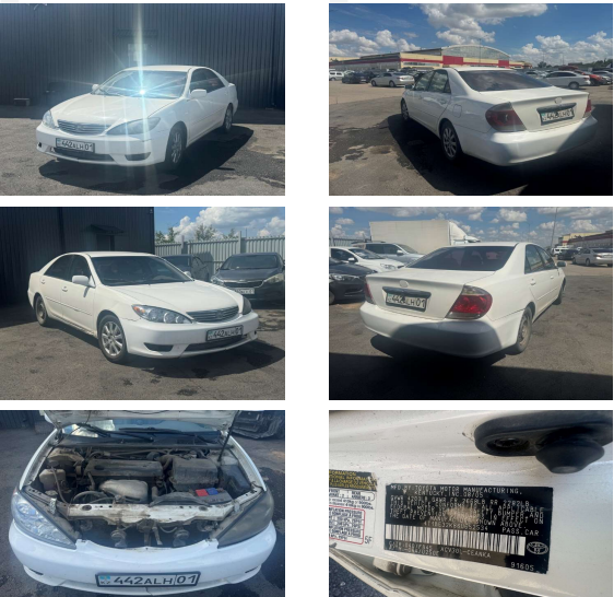 Легковые автомобили,  TOYOTA CAMRY, 2006, 4T1BE32K86U652534, БЕЛЫЙ