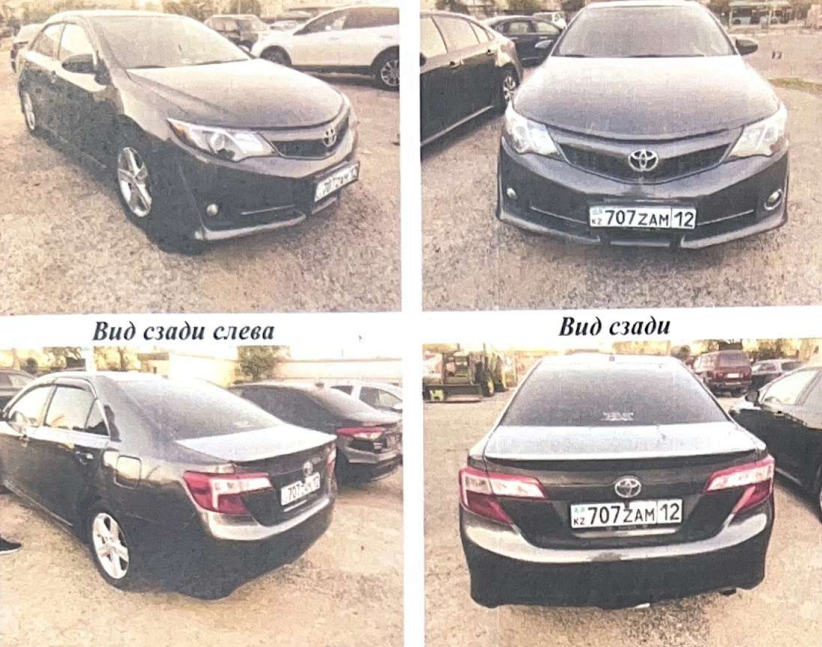 Легковые автомобили, TOYOTA CAMRY, 2012, 707ZAM12, СЕРЫЙ