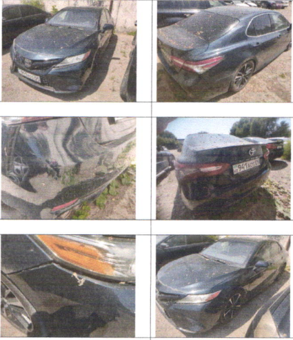 Легковые автомобили TOYOTA CAMRY, 2017, 941 AOS 05, ЗЕЛЕНЫЙ