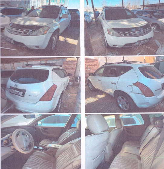 Легковые автомобили, NISSAN MURANO, 2004, 581HBZ17, БЕЛЫЙ