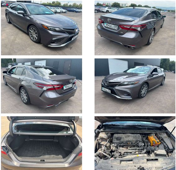 Легковые автомобили,  TOYOTA CAMRY, 2021, 904BDJ05 , СЕРЫЙ