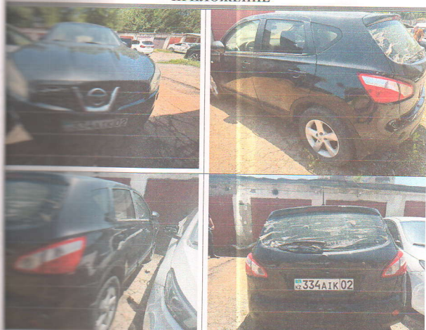Легковые автомобили,  NISSAN QASHQAI, 2013, 334AIK02, ЧЕРНЫЙ