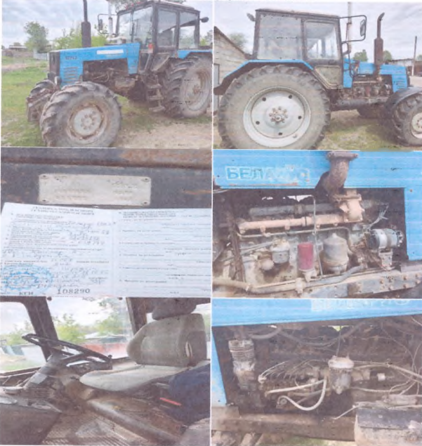 Тракторная техника, Беларус 12212 Колесный трактор, 2007, H068AHD, СИНИЙ