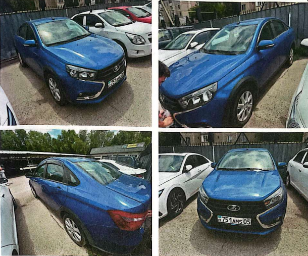 Легковые автомобили, LADA VESTA, 2021, 751AMS05, СИНИЙ