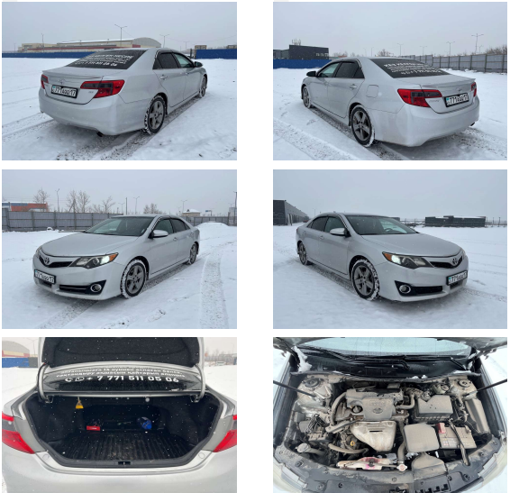 Легковые автомобили Toyota Camry, 2013, 771AQQ17, СЕРЫЙ