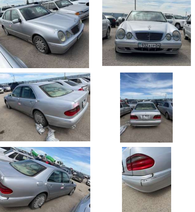 Легковые автомобили, MERCEDES-BENZ E 320, 2000, 932AIP04, СЕРЫЙ
