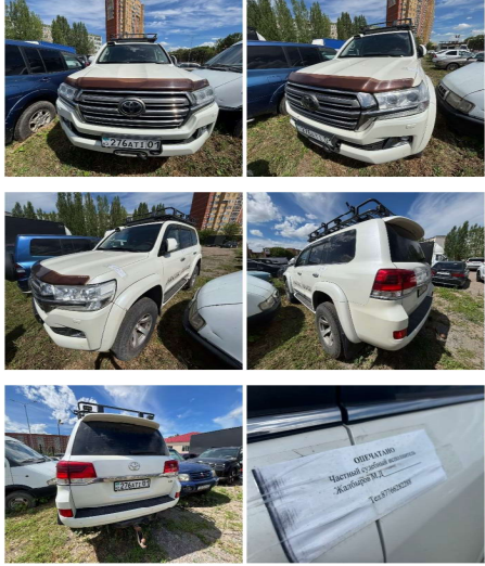 Легковые автомобили,   TOYOTA LAND CRUISER 200, 2016, 	276ATI01, БЕЛЫЙ