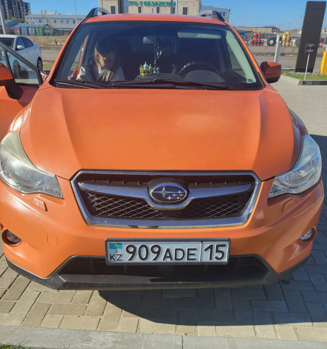 Легковые автомобили,  SUBARU XV, 2012, 909 ADE15, ОРАНЖЕВЫЙ