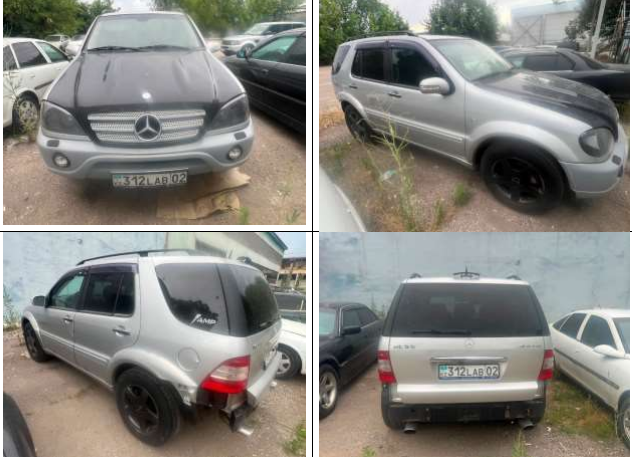 Легковые автомобили,  Mercedes-Benz ML320 AMG, 2002, 312LAB02, СЕРЫЙ