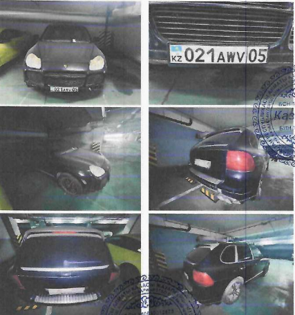 Легковые автомобили,  PORSCHE CAYENNE, 2005, 021AWV05, ЧЕРНЫЙ