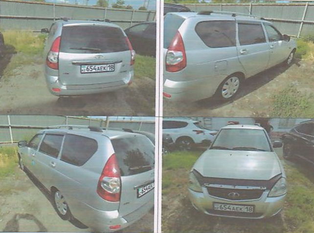 Легковые автомобили,  Lada 21715  , 2014, 654 AEK 18, СЕРЫЙ МЕТАЛЛИК