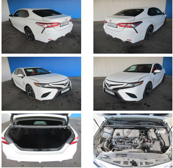 Легковые автомобили,  TOYOTA CAMRY, 2018 года выпуска, цвет-белый, VIN код № 4T1B11HK4J…