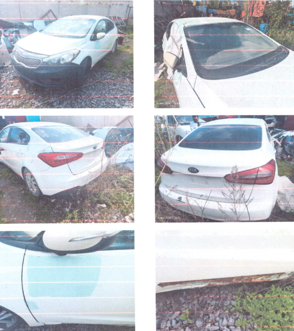 Легковые автомобили,  KIA CERATO, 2013, KNAFX411BD5052264, БЕЛЫЙ