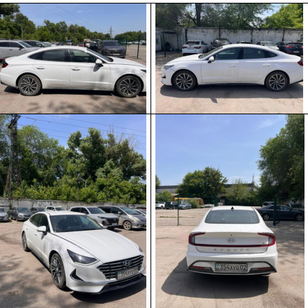 Легковые автомобили,  HYUNDAI SONATA, 2023, 354AVQ02, БЕЛЫЙ