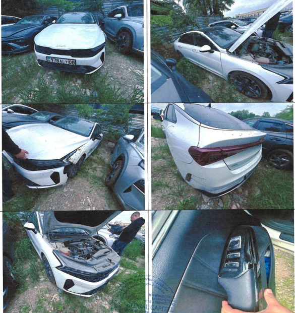 Легковые автомобили,  KIA K5, 2023, 978ALT08, БЕЛЫЙ