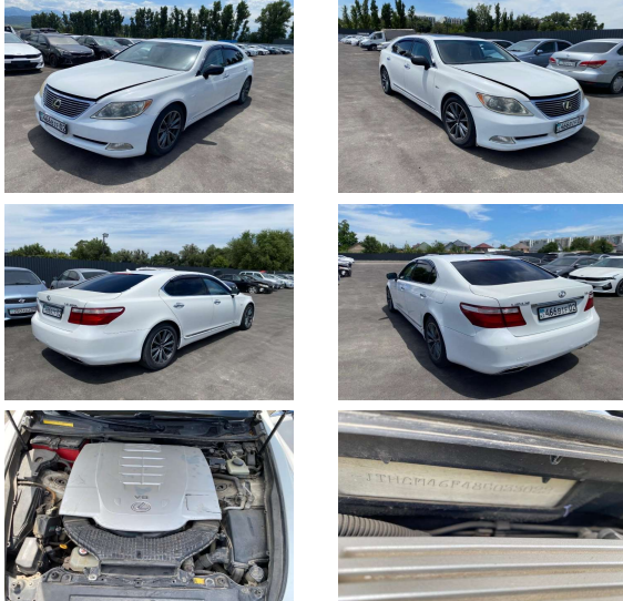 Легковые автомобили, LEXUS LS 460, 2008, 466BIF02, БЕЛЫЙ