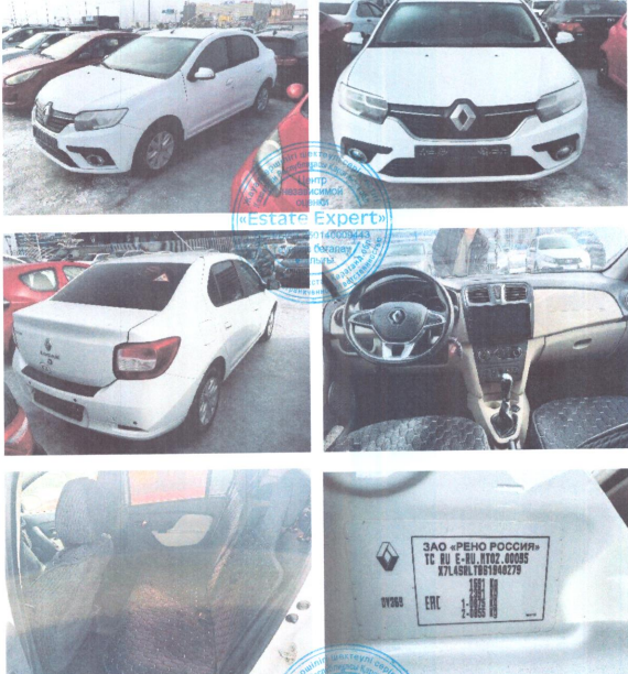 Легковые автомобили, RENAULT LOGAN, 2018, 689AVG09, БЕЛЫЙ