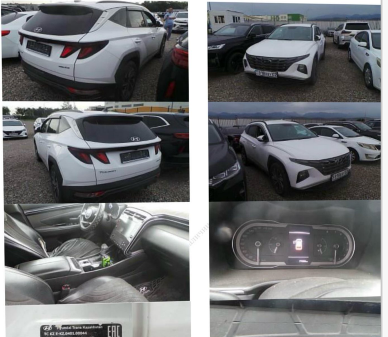 Легковые автомобили HYUNDAI TUCSON, 2024, MXHJC81EDRK007557, БЕЛЫЙ