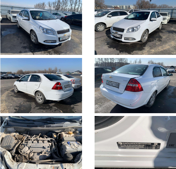 Легковые автомобили,  CHEVROLET NEXIA, 2021, 651AFT08, БЕЛЫЙ