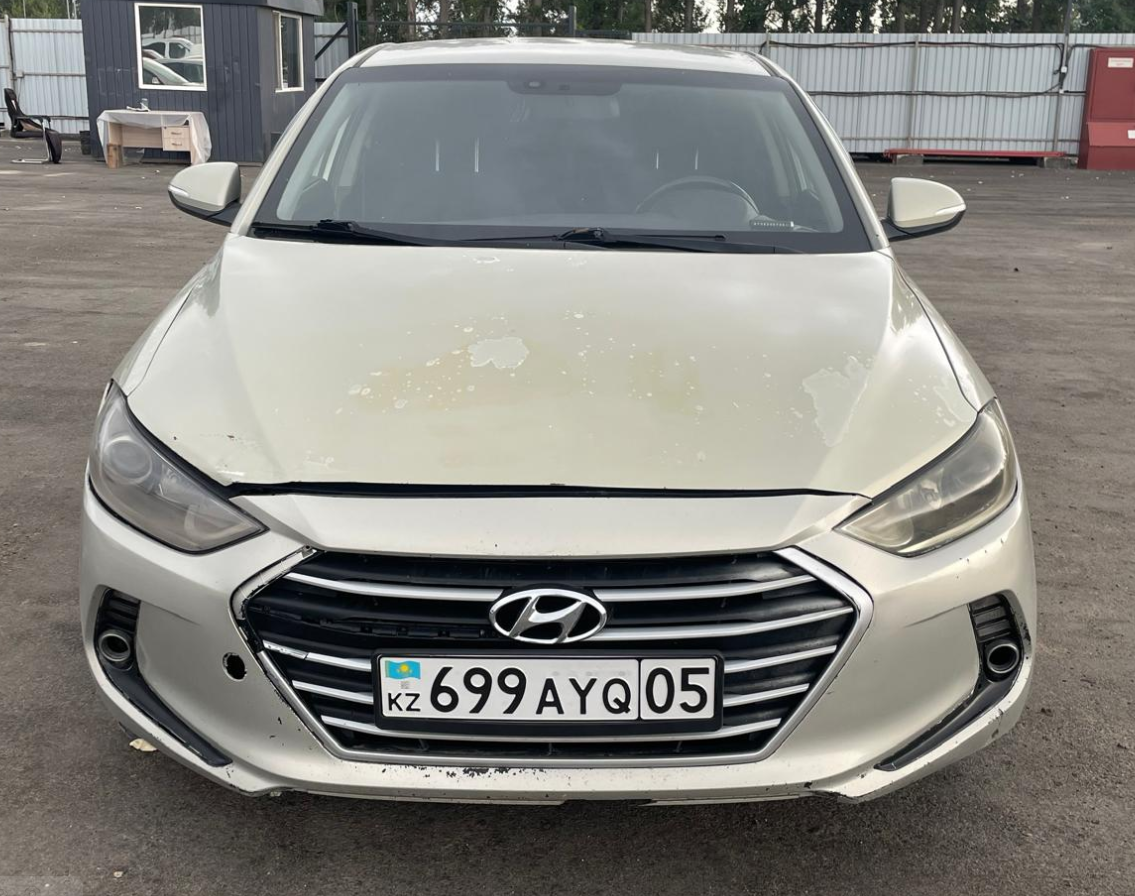 Легковые автомобили,  HYUNDAI ELANTRA , 2017, 699AYQ05, БЕЛЫЙ