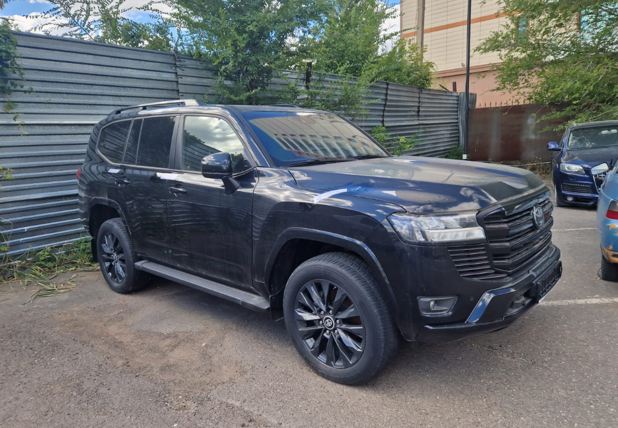 Легковые автомобили, TOYOTA LAND CRUISER 300, 2022, JTMAUBBJ804017857, ЧЕРНЫЙ