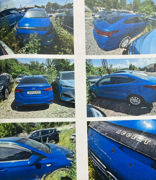 Легковые автомобили, HYUNDAI ACCENT, 2019, 664BGW05, СИНИЙ