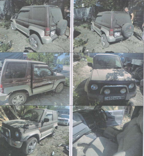 Легковые автомобили, «MITSUBISHI PAGERO JR» , 1996, 650ACV18, КРАСНЫЙКомментарий: ½ доля