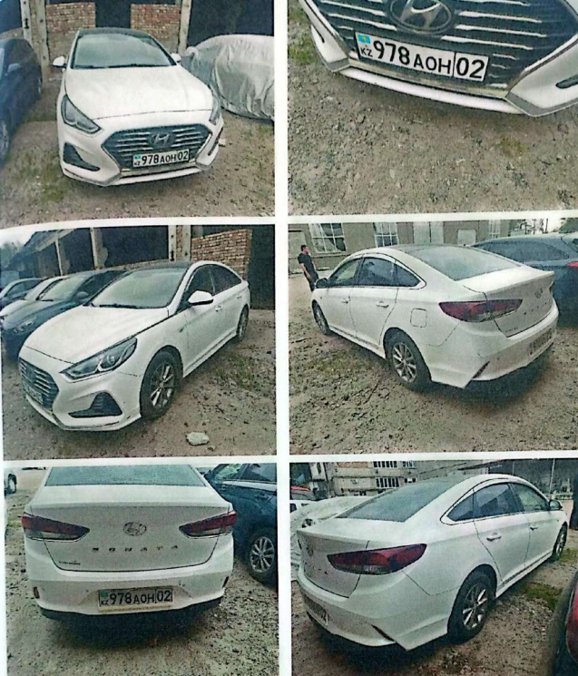 Легковые автомобили,  HYUNDAI SONATA, 2019, 978AOH02, БЕЛЫЙ