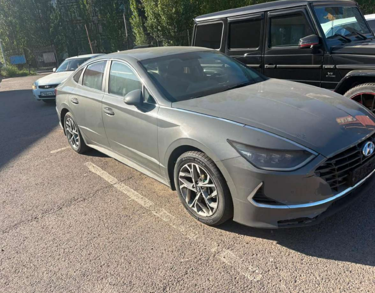 Легковые автомобили,  Hyundai Sonata , 2022, 808AWM05, СЕРЫЙ