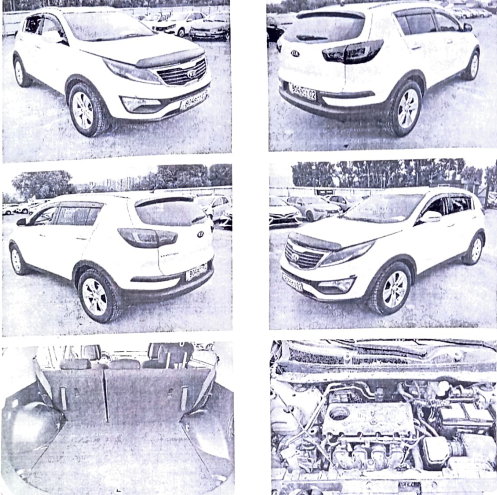 Легковые автомобили, KIA SPORTAGE, 2013, U5YPC811BDL413207, БЕЛЫЙ